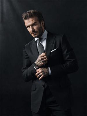 貝克漢姆代言帝舵手表